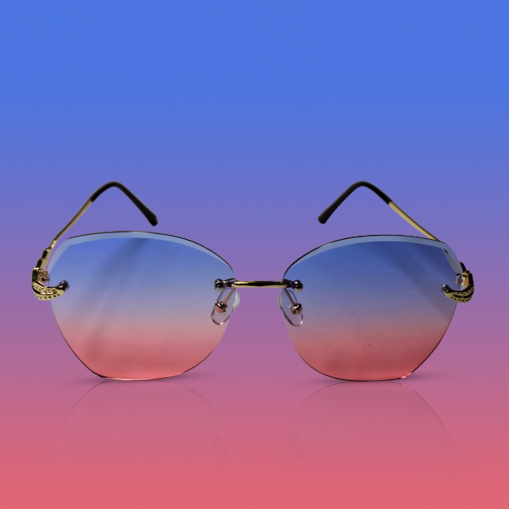 METAL STYLISH MULTICOLOR SUNGLASS FOR WOMEN OR PRETTY GIRL CD-4