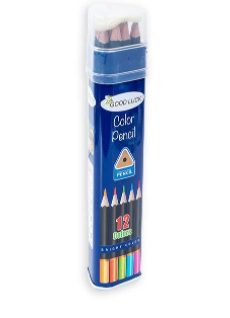 GOOD LUCK COLOR PENCIL TC12 LARGE 12 PCS SET