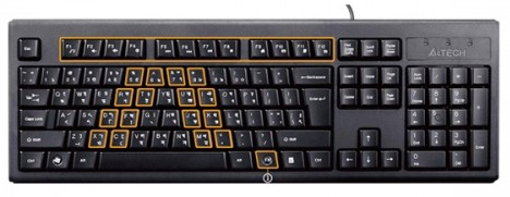 A4TECH KRS-83 WIRED MULTIMEDIA KEYBOARD