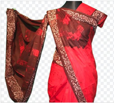 BATIK SUTI SAREE 1