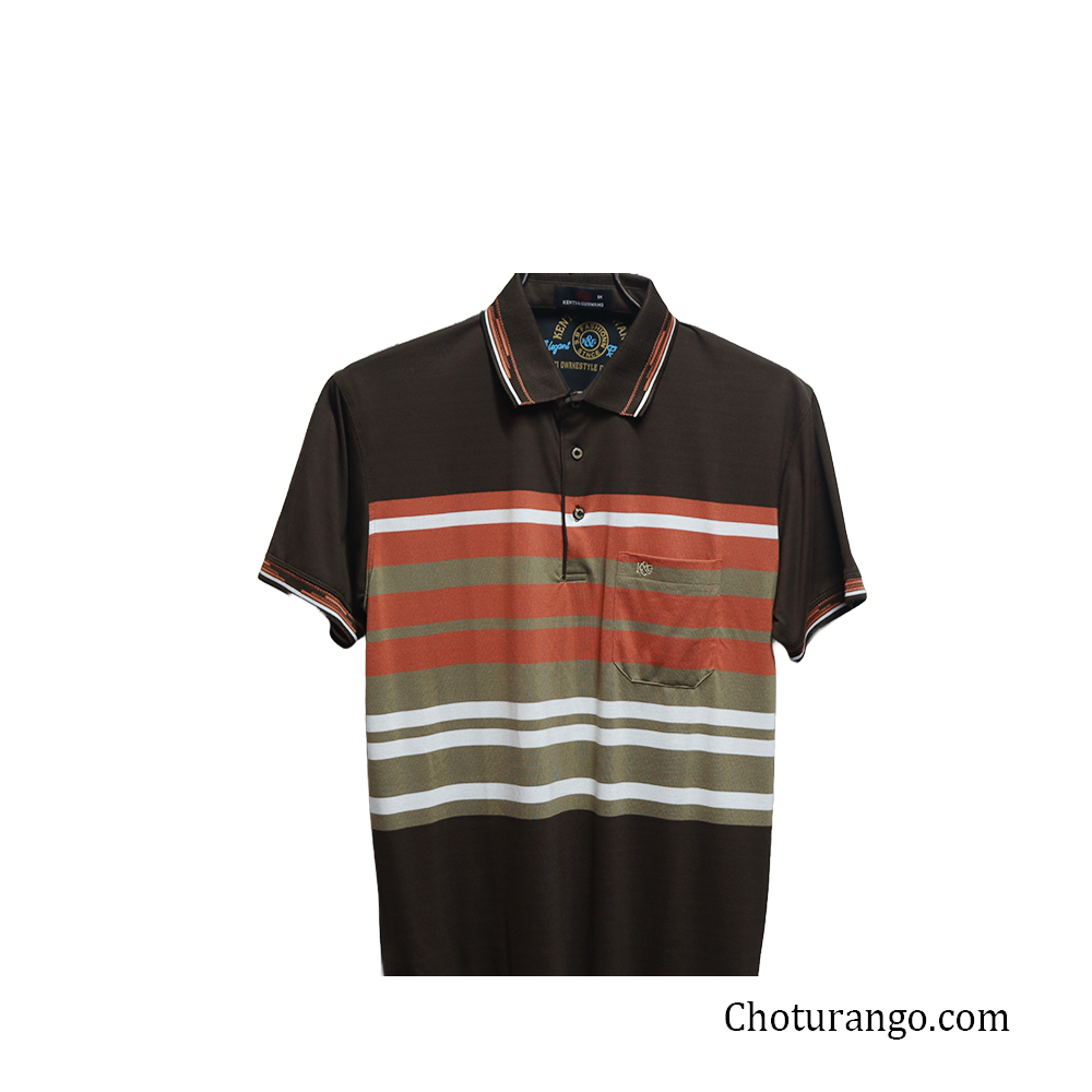 Men's premium Polo T-Shirts Coffee