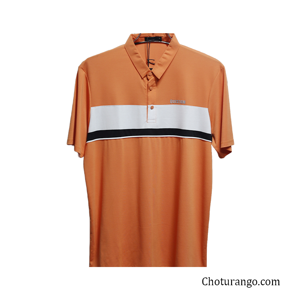 Men's premium Polo T-Shirts Orange 