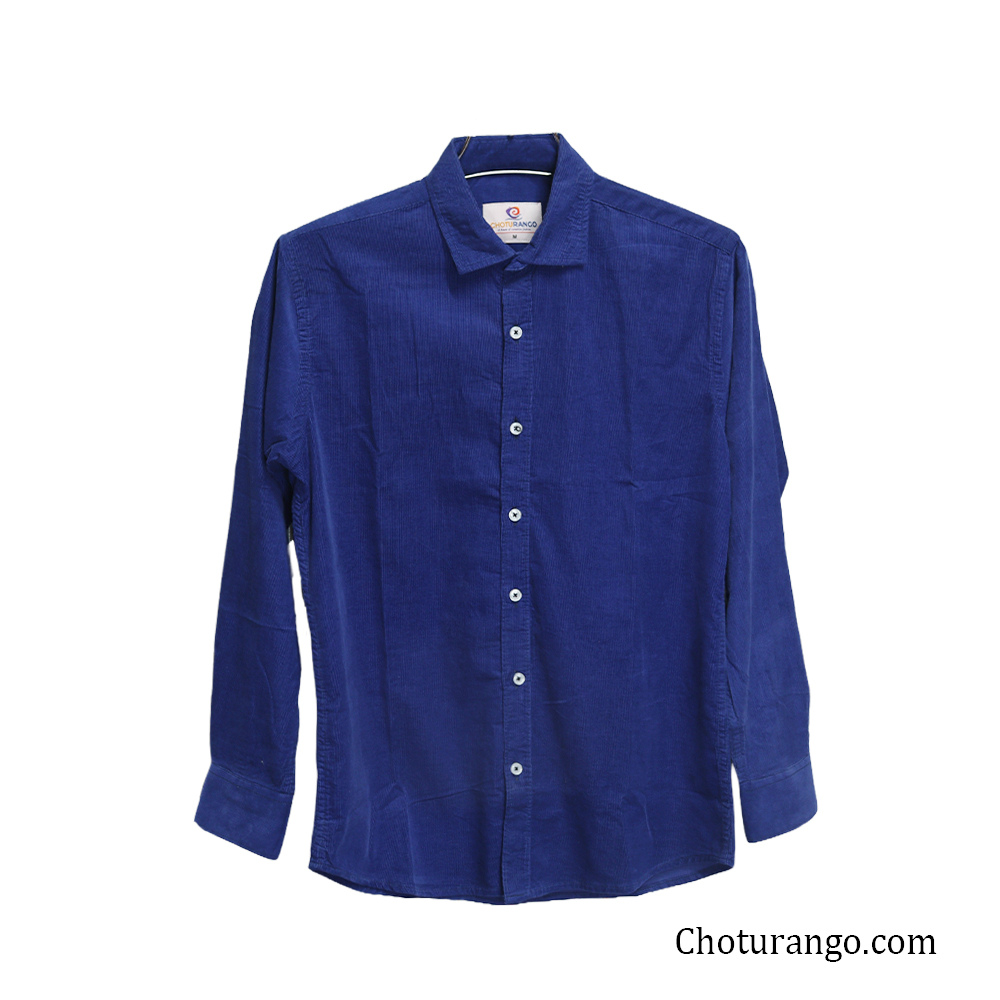 MEN'S PREMIUM COTTON SHIRTS BLUR